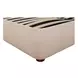 Colin Light Brown Queen Upholstered Storage Panel Bed