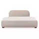 Colin Light Brown Queen Upholstered Storage Panel Bed