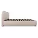 Colin Light Brown King Upholstered Storage Panel Bed