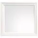 Crownfall Whisper White and Cerused Nutmeg 7 Drawer Dresser with Rectangular Mirror