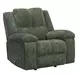 Bronco Plush Forest Rocker Recliner