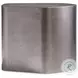 Clawson Graphite Pentagonal Side Table