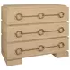 Roderick Cerused Oak 3 Drawer Soft Close Accent Chest