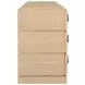 Roderick Cerused Oak 3 Drawer Soft Close Accent Chest