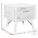 Westwood Rustic White End Table