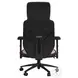 Salzburg Black And Khaki Adjustable Gaming Chair With LED Light
