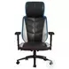 Salzburg Black And Khaki Adjustable Gaming Chair With LED Light