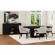 Camelot Black Dining Room Set