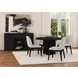 Camelot Black 2 Door Server