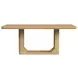Camelot Natural Rectangular Dining Room Set