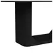 Camelot Black 72" Rectangular Dining Table