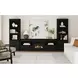 Camelot Black 82" TV Stand