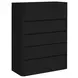 Camelot Black 5 Drawer Chest