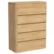 Camelot Natural and Gray Upholstered Bedroom Set