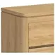 Camelot Natural 6 Drawer Dresser and Rectangular Mirror