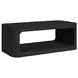Camelot Black Rectangular Coffee Table