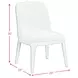 Camelot Gray and Natural Upholstered Dining Side Chair Set of 2