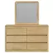 Camelot Natural and Gray Upholstered Bedroom Set