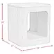 Camelot Black Square End Table