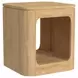 Camelot Natural Square End Table