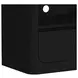 Camelot Black 71" TV Stand