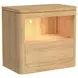 Camelot Natural and Gray Upholstered Bedroom Set