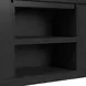 Camelot Black 2 Door Server
