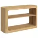 Camelot Natural Rectangular Sofa Table