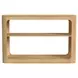 Camelot Natural Rectangular Sofa Table