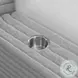 Ashbury Light Grey King Upholstered Platform Bed