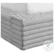 Ashbury Light Grey King Upholstered Platform Bed