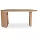 Theo Natural 66" Writing Desk