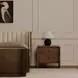 Riley Oak 2 Drawer Nightstand