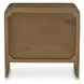 Riley Oak 2 Drawer Nightstand