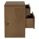 Riley Oak 2 Drawer Nightstand