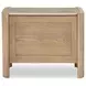 Lane Natural and Beige 1 Drawer Marble Top Nightstand