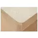 Lane Natural and Beige 1 Drawer Marble Top Nightstand