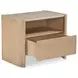 Joan Cream Upholstered Storage Platform Bedroom Set