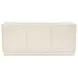 Nadine Cream 2 Door Marble Top Sideboard