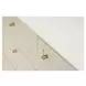 Nadine Cream 2 Door Marble Top Sideboard