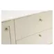 Nadine Cream 2 Door Marble Top Sideboard