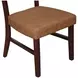 Tioga Brown Upholstered Dining Chair Set of 2