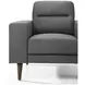 Vale Gray Upholstered Accent Chair