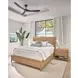 Retreat Sand Dune 2 Drawer Open Saugatuck Nightstand with USB Charging