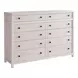 Abode River Rock and Gray 10 Drawer Dresser