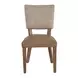 Griffith Park White and Bronze Round Travertine Top Dining Room Set