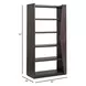 Bellamy Coffee Bean 74" Bookcase