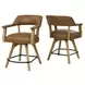 Rylie Brown Swivel 24″ Counter Height Captains Chair