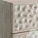 Hansby Graphite And Trevin 3 Drawer Nightstand with USB Charging