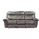 Nashville Gray 88" Manual Reclining Living Room Set